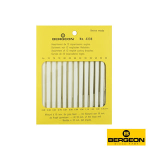 Bergeon 4338 Ø0.46 to 1.90mm Cutting Broaches