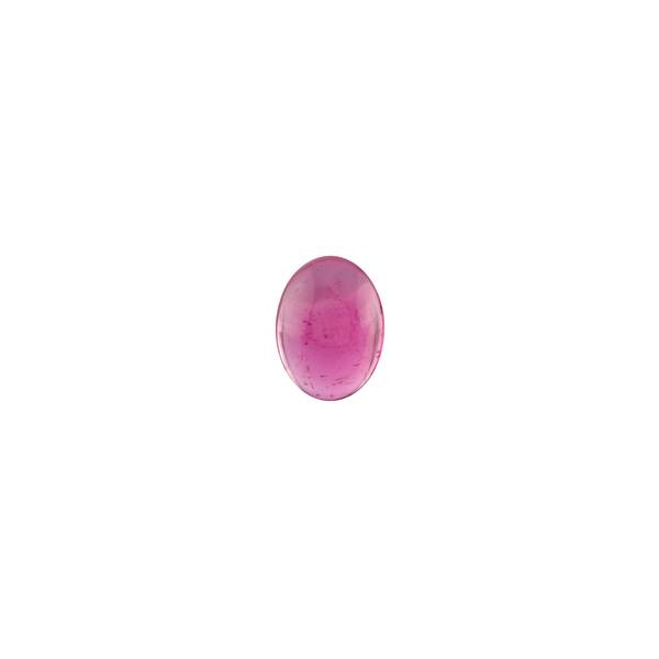 Oval Cabochon Pink Tourmaline 8x6mm - Dynagem 