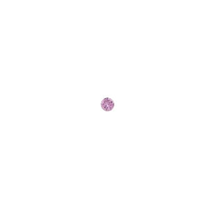 Round Faceted Pink Sapphire 3.25mm - Dynagem 
