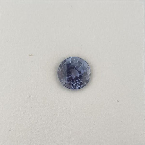 1.00ct Round Faceted Blue Sapphire 5.4mm - Dynagem 