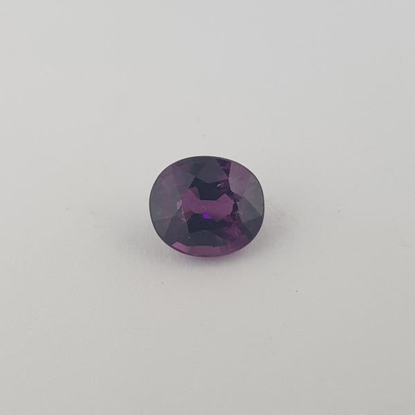 3.00ct Oval Faceted Purple Garnet 8.6x7.5mm - Dynagem 
