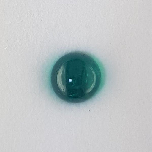 6.41ct Cabochon Sheer Emerald 9.6mm - Dynagem 