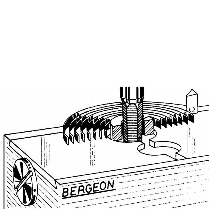 Bergeon 3007 Balance Spiralspannzange Spann- und Reibwerkzeug