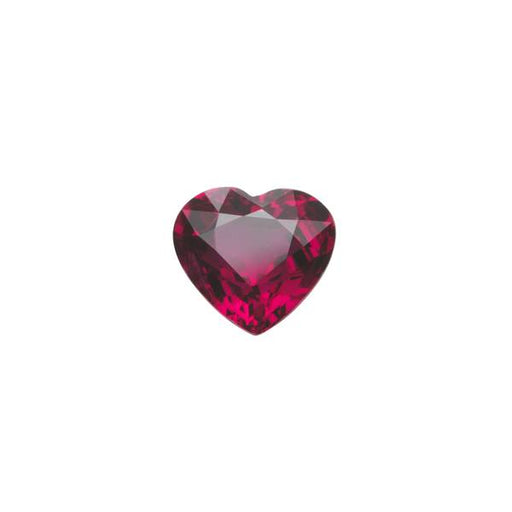 1.18ct Heart Ruby 6.4x5.8mm - Dynagem 
