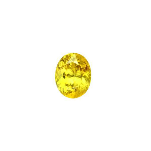 4.02ct Oval Yellow Sapphire 10x8.1mm - Dynagem 