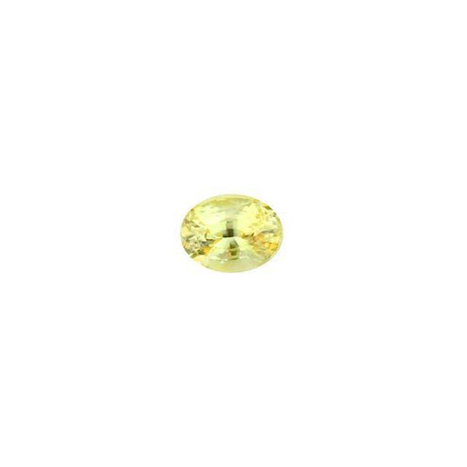 1.25ct Oval Yellow Sapphire 6.5x5mm - Dynagem 
