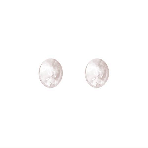17.28ct Pair of Oval Kunzite Cabochons 12x10mm - Dynagem 