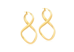 Creole Earrings 18ct Yellow Gold