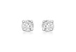 Diamond Stud Earrings 18ct White Gold 0.15ct 
