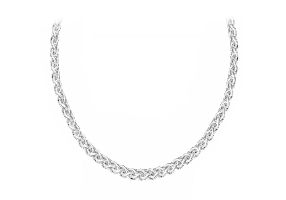 Sterling Silver 100 Spiga Chain