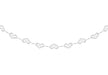 Sterling Silver Heart Link Chain 41m/16"9