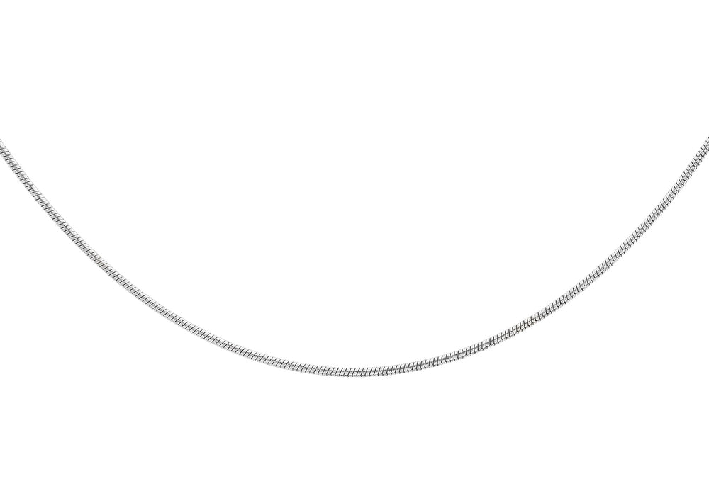 Sterling Silver 018 Round Snake Chain 41m/16"9