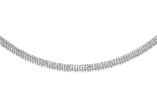 Sterling Silver 4mm Round Snake Chain 46m/18"9