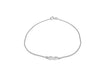 Sterling Silver  Infinity Anklet