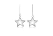 Sterling Silver 14.5mm x 29mm Polished Star Drop Earrings