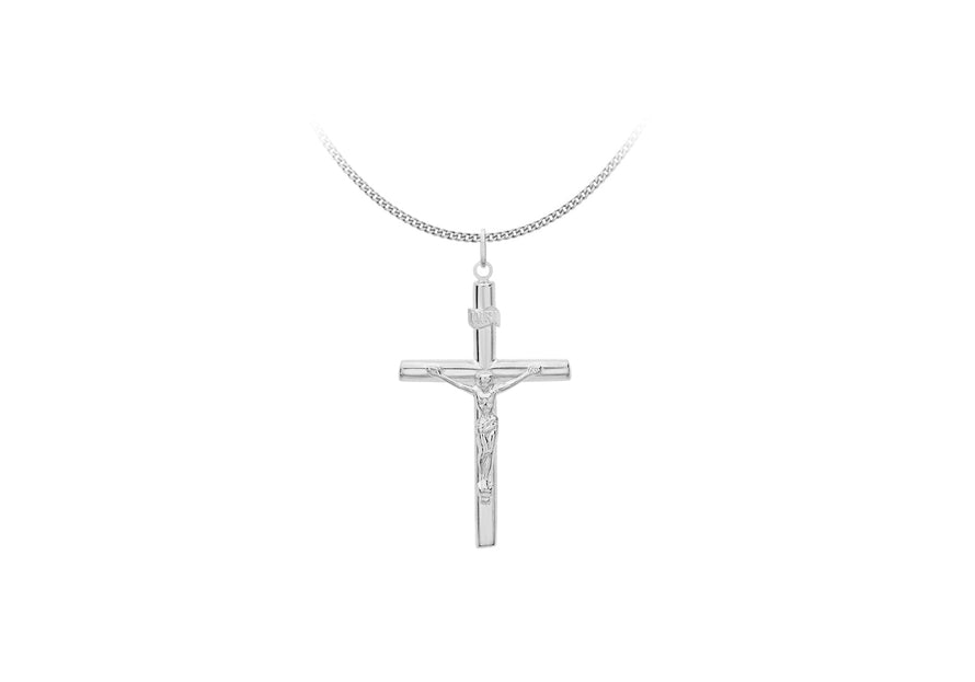 Sterling Silver Crucifix  Pendant