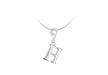 Sterling Silver Plain 'H' Lobster-lasp Initial Charm9