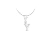 Sterling Silver Plain 'Y' Lobster-lasp Initial Charm9