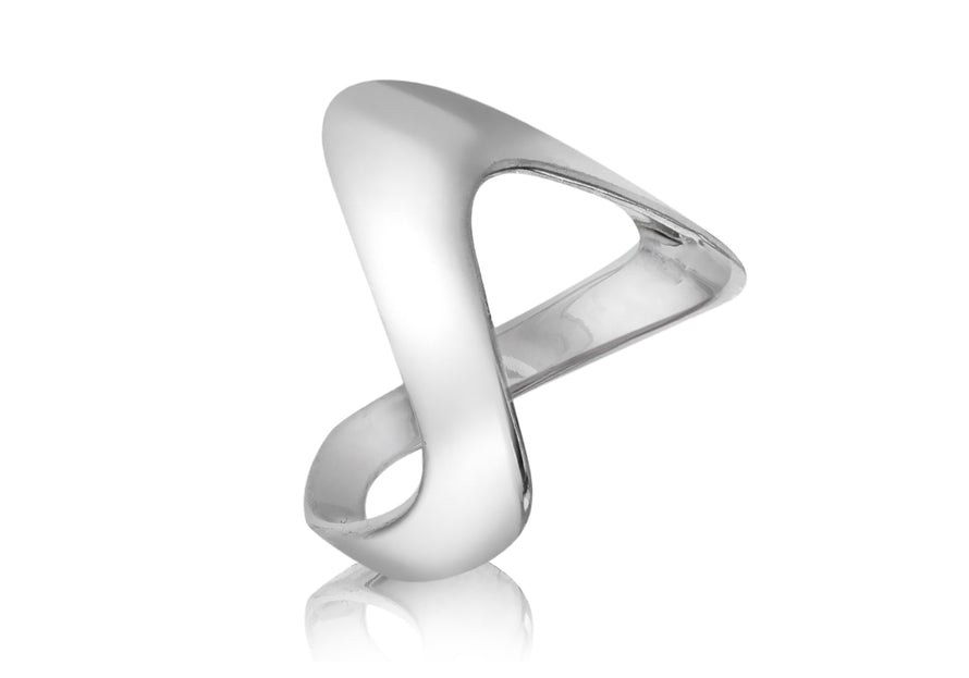 Sterling Silver Wishbone Ring 