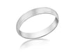 SILVER RHOD 4MM BAND Ring