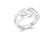 Sterling Silver Plaited Knot Ring