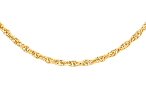 Sterling Silver Gold Plated Necklace  Chain
