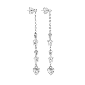 Lily & Lotty Sterling Silver Mary Earrings