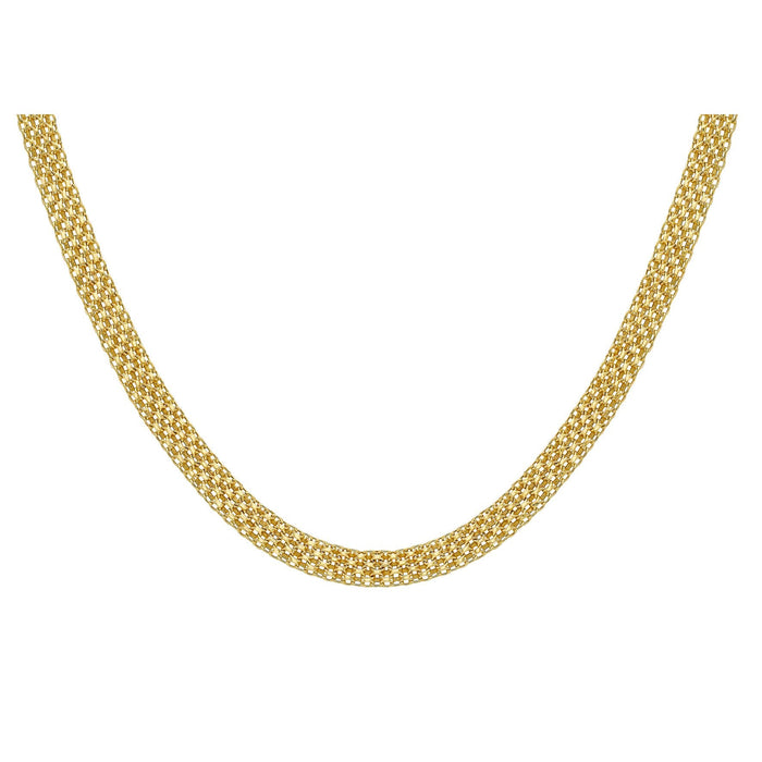 9 Karat Gelbgold-Bismark-Halskette