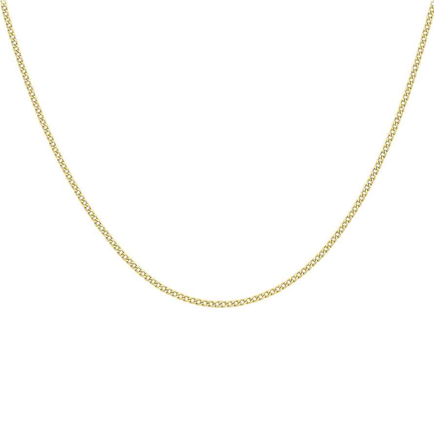 9ct Yellow Gold 60 Triple Curb Chain