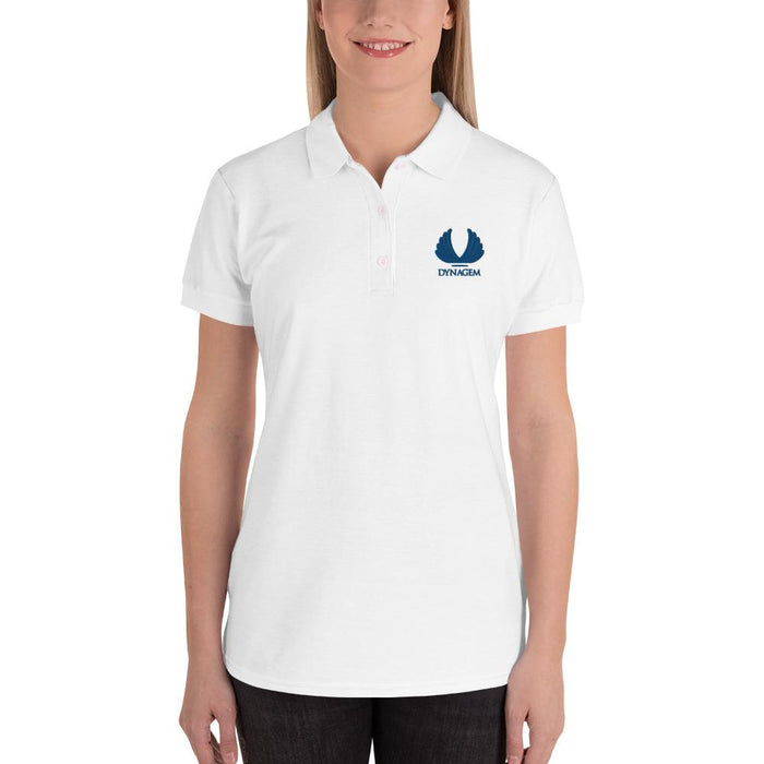 Embroidered Women's Polo Shirt - Dynagem 