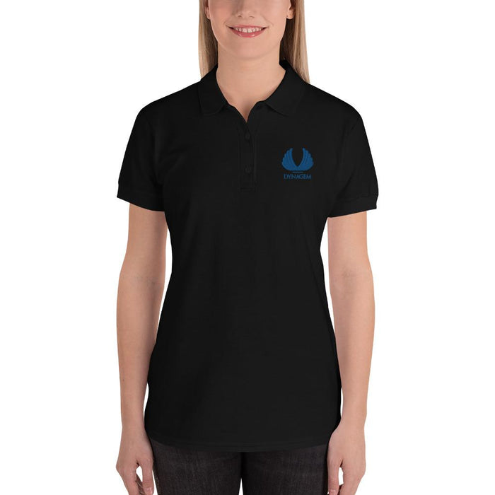 Embroidered Women's Polo Shirt - Dynagem 