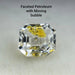 Faceted Natural Petroleum Quartz Gemstones - Dynagem 