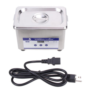 35W 42kHz 800ml Digital Ultrasonic Cleaning Transducer Baskets Jewelry Watches PCB CD Mini Ultrasonic Cleaner Bath - Dynagem 