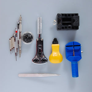 Watch Repair Tool Kit, 13-Piece - Dynagem 