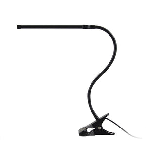8W Portable LED Eye Protection Clamp Clip Light Table Desk Lamp Ultra Bright Bendable USB Powered Flexible for Reading Working Studying - Dynagem 