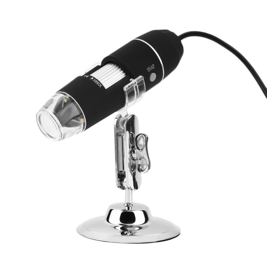 1000X 8 LED Digital Microscope USB Endoscope Camera Microscopio Magnifier Electronic Stereo Z P4PM