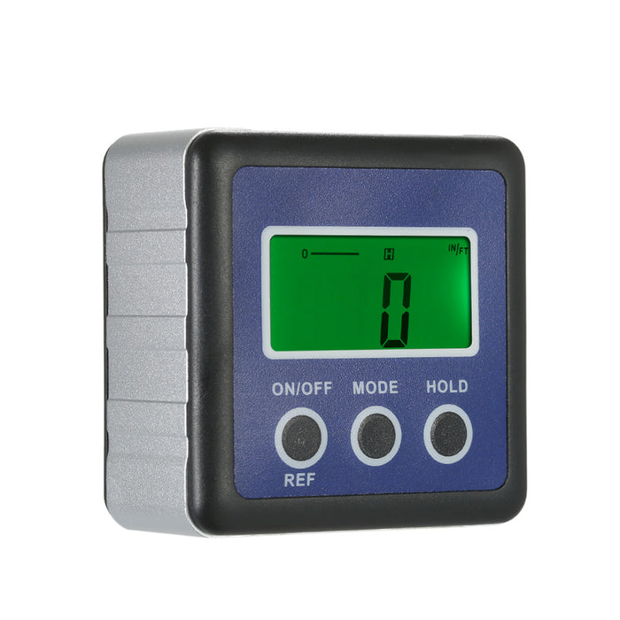 Mini Digital Level Meter Protractor Inclinometer Bevel Box Angle Gauge Finder with 4 x 90 Degree Range + Magnetic Base