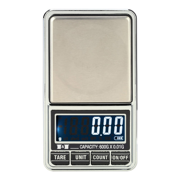 Meterk Professional Mini Digital Scale Jewelry Electronic Pocket Scale Precision Balance 600g*0.01g / 1000g*0.1g
