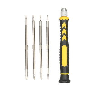 5 in 1 Multi-functional Screwdrivers Set with Magnetic Phillips and Torx Bits Electrical Work Repair Tools Kit - Dynagem 