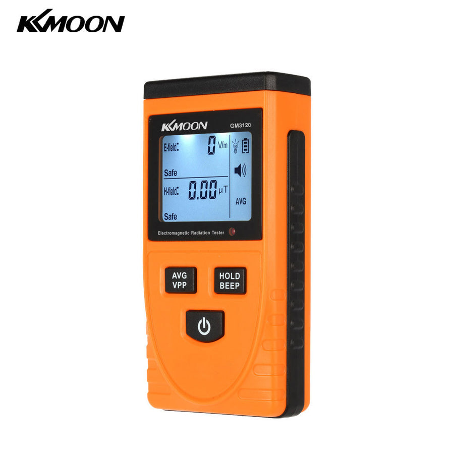 KKmoon Digital LCD Electromagnetic Radiation Detector Meter Dosimeter Tester Counter