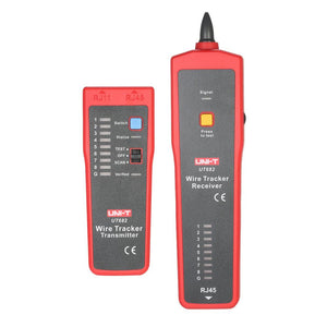 UNI-T UT682 Multi-functional Handheld Wire Tester Tracker RJ11 RJ45 Wire Line Finder Cable Testing Tool for Network Maintenance - Dynagem 