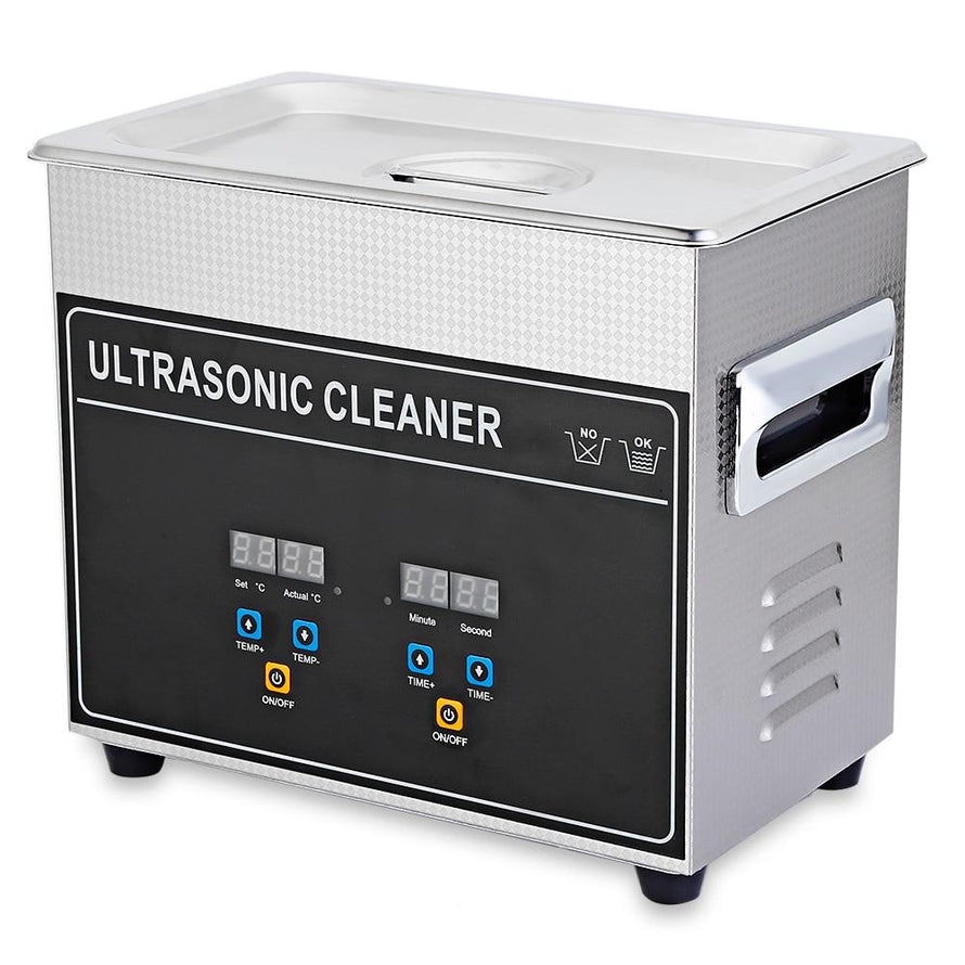 150W 3.2L Digital Bath Ultrasonic Cleaner Machine With Heater Timer - Dynagem 