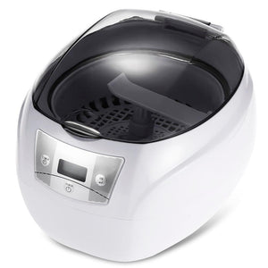 750ML Ultrasonic Cleaner 35W EU Plug Professional Washing Equipment Jewelry Watches Digital Ultrasonic Mini Cleaner - Dynagem 