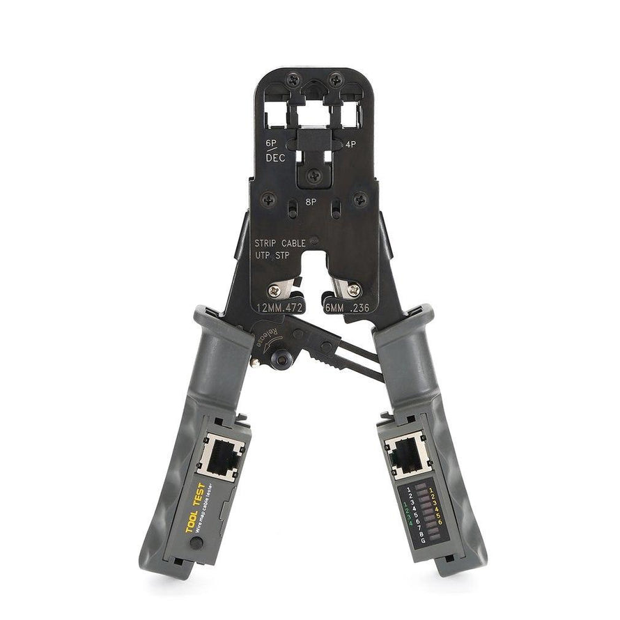 Network LAN Cable Crimper Pliers Cutting Tool - Dynagem 