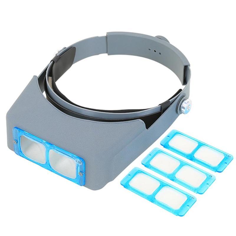 Double Lens Head-mounted Headband Magnifier Loupe - Dynagem 
