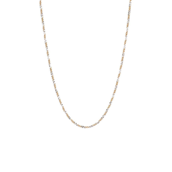 Sterling Silver Yellow Gold Plated Tocalle Chain